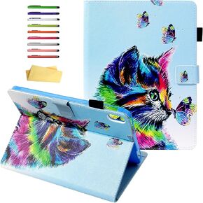Case for iPad 10th Generation 10.9" 2022 Slim Thin Lightweight Stand Tri-fold Smart Cover with Auto Wake/Sleep PU Leather Hard PC Back Shockproof Case for iPad 10th Gen, Don't Touch Me Eye