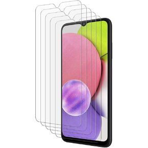 [5 Pack] Compatible for Samsung Galaxy A03s High Definition Screen Protector Film [Not Glass]