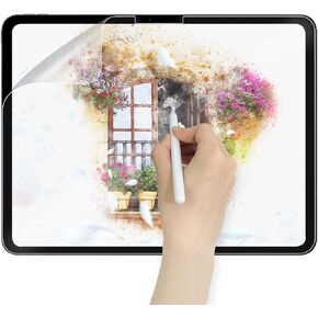 Paper Screen Protector for 2024 iPad Pro 11 Inch with M4 Chip(Models: A2836 & A2837), Draw and Write Like on Paper, 3H Hardness Screen Film Tablet Protective Accessories (2-Pack)