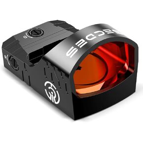 3 MOA Dot Open Reflex Sight, Red Dot Sights with Shake Awake for Pistol Cut Parallax-Free Aluminum Pistol Sight for Subcompact Handguns
