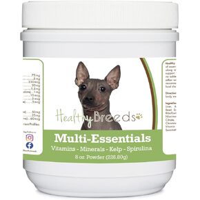 مسحوق يوركشاير تيريير متعدد الأساسيات للكلاب من هيلثي بريدز - مكمل مثالي للفيتامينات والمعادن ومضادات الأكسدة لكلبك - 8 أونصة in Kuwait