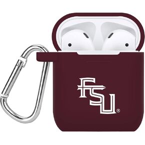 AFFINITY BANDS Florida State Seminoles Silicone Case Cover Compatible with Apple AirPods Gen 1 & 2 (Maroon)