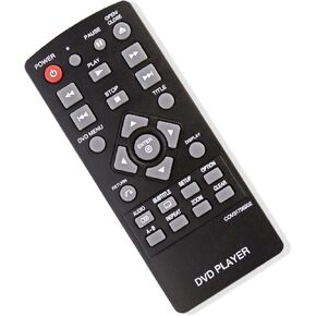 COV31736202 Replacement Remote Control -ALLIMITY- fit for LG DVD Player COV31736202 Remote Control DP132 DP132-H DP132H DP132NU