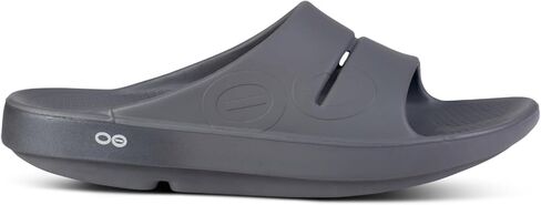 OOFOS OOahh Sport Recovery Slide, Tactical Green - Women’s Size 13, Men’s Size 11 in Saudi Arabia