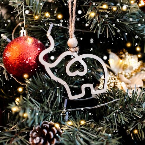 Wooden Christmas Ornaments Elf Ornament Elf Gift, Behavior Meter, No Pole Surveillance, Santa Watch, Elf on The Shelf, im Back (O19) in Saudi Arabia