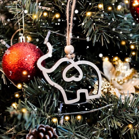 Wooden Christmas Ornaments Elf Ornament Elf Gift, Behavior Meter, No Pole Surveillance, Santa Watch, Elf on The Shelf, im Back (O19) in Saudi Arabia