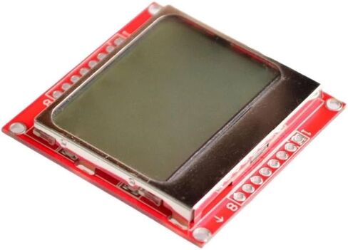 RedTagCanada وحدة LCD شاشة عرض محول الإضاءة الخلفية البيضاء PCB 84 * 48 84x84 5110 5110 شاشة متوافقة مع Arduino in Saudi Arabia