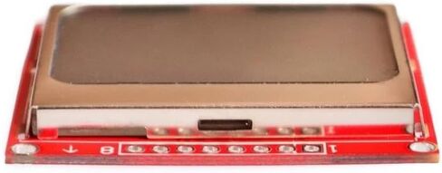RedTagCanada وحدة LCD شاشة عرض محول الإضاءة الخلفية البيضاء PCB 84 * 48 84x84 5110 5110 شاشة متوافقة مع Arduino in Saudi Arabia