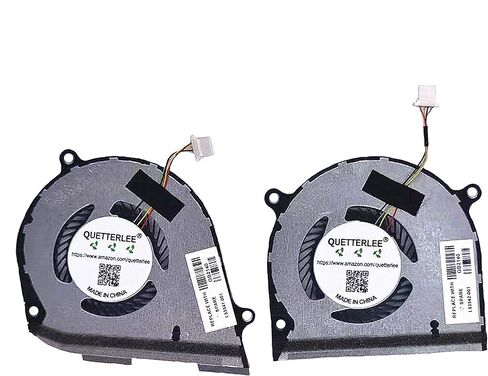مروحة تبريد جديدة لوحدة المعالجة المركزية ووحدة معالجة الرسومات للكمبيوتر المحمول HP Envy 15-DS 15-DR 15M-DS 15M-DS0011DX 15-DS0013NR 15-DS0003CA 15-DS0013CA TPN-W142 TPN-W143 Series L53542-001 L53541-001 Fan in Kuwait