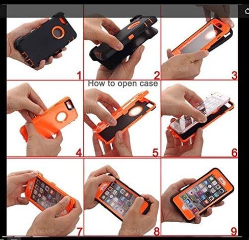 AICase for iPhone 7 Case/iPhone 8 Case/iPhone SE 2020 Case, Drop Protection Full Body Rugged Heavy Duty Case, Shockproof/Drop/Dust Proof Durable Cover for iPhone 7/iPhone 8/iPhone SE [2nd Gen] in Saudi Arabia