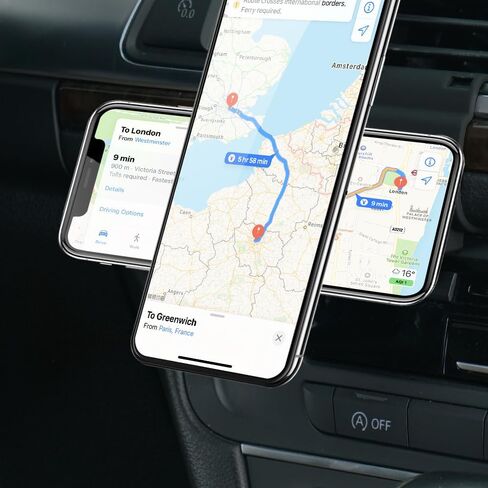 BEERTE fits for Magsafe Car Mount for Audi A6 S6 A7 S7 RS6 RS7 2012-2018 [20 Strong Magnets] Magnetic Phone Holder for iPhone 15 14 13 12 MagSafe Car Air Vent Phone Navigation Automobile Cradles in Saudi Arabia