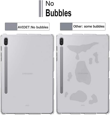 Case Compatible with Galaxy Tab S10 Plus, Ultra Slim Soft Transparent TPU Case Clear Back Cover Case Fits Samsung Galaxy Tab S10 Plus,Clear in Saudi Arabia