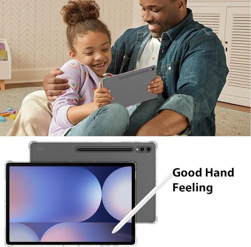 Case Compatible with Galaxy Tab S10 Plus, Ultra Slim Soft Transparent TPU Case Clear Back Cover Case Fits Samsung Galaxy Tab S10 Plus,Clear in Saudi Arabia