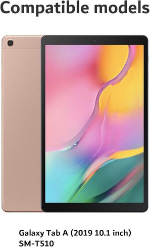 [2 Pack] Galaxy Tab A 10.1 Screen Protector,Tempered Glass for Samsung Galaxy Tab A 10.1-inch 2019 (SM-T510/T515) in Kuwait