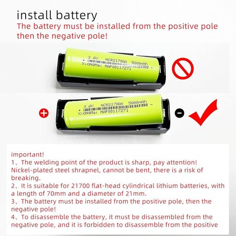 21700 Battery Holder Box Case for PCB Projects, 4-Pack, 3-Slot Each in Kuwait