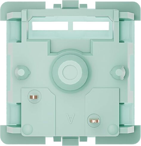GATERON Jade Mint Switches,22mm Double Spring 55gf Pre-lubed 5 Pin Linear Keyboard Switches Compatible MX Mechanical Gaming Keyboard(36PCS) in Kuwait