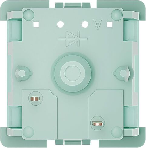 GATERON Jade Mint Switches,22mm Double Spring 55gf Pre-lubed 5 Pin Linear Keyboard Switches Compatible MX Mechanical Gaming Keyboard(36PCS) in Kuwait
