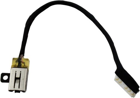 موصل كابل مقبس الطاقة DC-in لأجهزة الكمبيوتر المحمول Dell Inspiron 17 5770 i5770 5775 i5775 سلسلة P35E P35E001 2K7X2 02K7X2 DC301011B00 in Kuwait