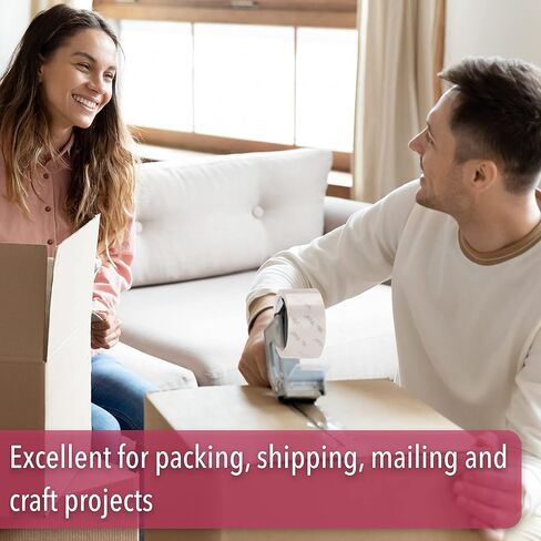 Mr. Pen- Packing Tape, 6 Pack, 1.88" Wide, 109 Yards, Shipping Tape, Packaging Tape, Clear Packing Tape, Moving Tape, Packing Tape for Moving Boxes, Packing Tape Refills, Packing Tape Heavy Duty in Saudi Arabia