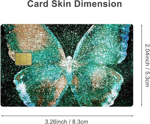 Credit Card Sticker Skin, 4pcs Debit Cards Decal Cover, Removable Adhesive Stickers for Driver License, Transportation Card, Key Card (Stone) in Saudi Arabia