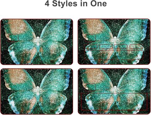 Credit Card Sticker Skin, 4pcs Debit Cards Decal Cover, Removable Adhesive Stickers for Driver License, Transportation Card, Key Card (Stone) in Saudi Arabia