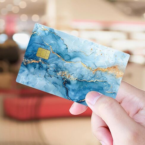 غلاف ملصق بطاقة الائتمان، 4 قطع غطاء لاصق لبطاقات الخصم، ملصقات لاصقة قابلة للإزالة لرخصة القيادة، بطاقة النقل، بطاقة المفتاح (حجري) in Kuwait