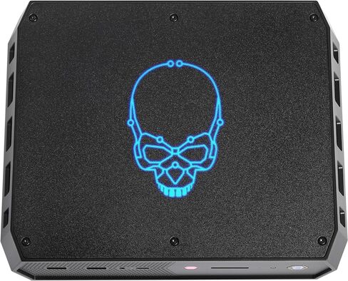 كمبيوتر مكتبي صغير للألعاب Intel NUC Serpent Canyon (Intel i7-12700H، Intel ARC A770M 16GB، 64GB DDR4، 3x8TB SSD R0 (24TB)، 2 Thunderbolt 4، WiFi 6E، Bluetooth 5.3، 330W PSU، Win 11 Pro) مع حقيبة ظهر مميزة in Saudi Arabia