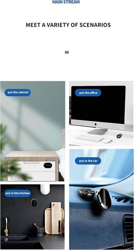 Magnetic car Folding 360 Degree Rotating Mobile Phone Holder Supports Various Types of Mobile Phones and can be Used in Two Combinations for Various Usage scenarios in Saudi Arabia