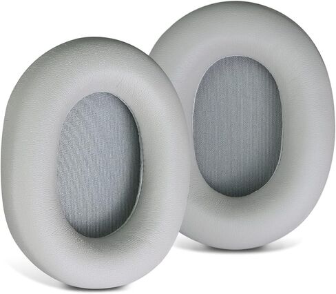 MOLGRIA WH-1000XM5 Ear Pads Cushion, Replacement Protein Leather Earpads for Sony WH1000XM5 Noise Canceling Over-Ear Headphones(Silver) in Kuwait