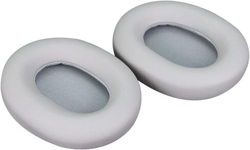 MOLGRIA WH-1000XM5 Ear Pads Cushion, Replacement Protein Leather Earpads for Sony WH1000XM5 Noise Canceling Over-Ear Headphones(Silver) in Kuwait