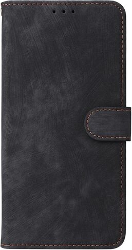 Compatible with BLU View 4 Wallet Case with Screen Protector [RFID Blocking] Leather Flip Case Card Holder Kickstand Cell Phone Cover for Blue BLU View4 B135DL -Black in Saudi Arabia