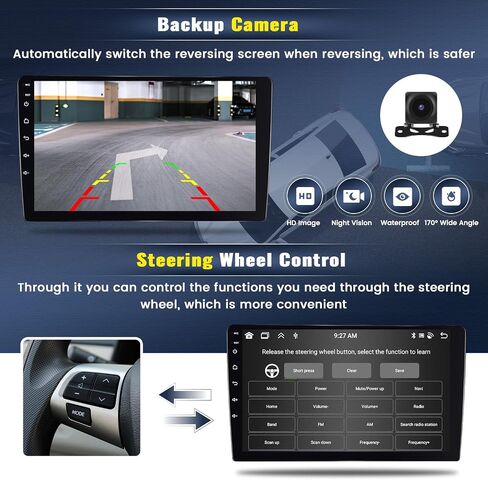 [4+64G] 8-Core Android 13 Car Stereo for Dodge Ram 1500 2500 3500 2013-2018(Manual AC) with Carplay&Android Auto,9 Inch Car Radio with Mirror Link Bluetooth FM/RDS WiFi GPS SWC Dual USB+Backup Camera in Saudi Arabia