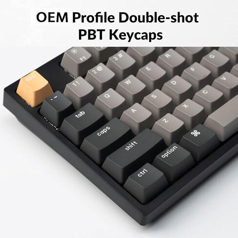 لوحة مفاتيح ميكانيكية مخصصة Keychron C2 Pro QMK/VIA، حجم كامل 100% 108 مفاتيح قابلة للبرمجة بإضاءة خلفية RGB ومفتاح أحمر، أغطية مفاتيح PBT مزدوجة اللقطة، لوحة مفاتيح سلكية للألعاب لنظام التشغيل Mac Windows Linux in Kuwait