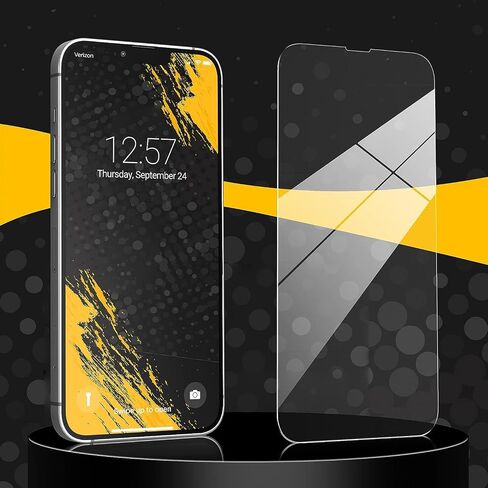 واقي شاشة غير لامع من magglass Original® - متوافق مع iPhone 15 Pro، زجاج مقسى مضاد للوهج (مقاوم للزيت/بصمات الأصابع/التلطخ) متضمن in Kuwait