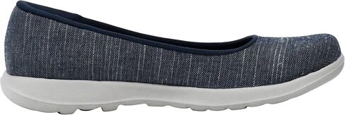 حذاء Go Walk Lite للسيدات من Skechers - حذاء سوزي، أسود/أسود، 10 M in Saudi Arabia