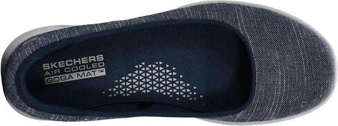 حذاء Go Walk Lite للسيدات من Skechers - حذاء سوزي، أسود/أسود، 10 M in Saudi Arabia