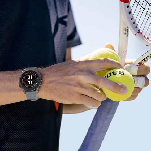 سوار ساعة OVERSTEP QuickFit 22 مم متوافق مع Garmin Fenix ​​E/Fenix ​​8 AMOLED - 47 مم/ Fenix ​​7/ Fenix ​​6/ Fenix ​​5 حزام سيليكون رياضي لساعة Forerunner 935/945/ 955/965 الذكية in Kuwait