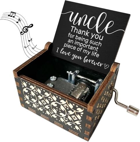 Gifts for Sisters Thank You for Being Such an Important Piece of My Life Wood Music Boxes for Unique Sister Gifts Vintage Music Box with Hand Crank Music Box U R My Sunshine Wooden Music Box - JRM635 in Kuwait