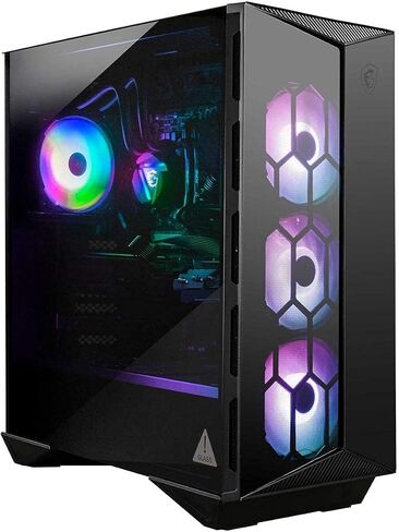 MSI Aegis RS 10SD-014US سطح مكتب كامل البرج Intel Core i7-10700KF معالج RTX 2070Super 8GB GDDR6 16GB DDR4 1TB SSD WiFi 6 Windows 10 Home VR جاهز (متجدد) in Saudi Arabia