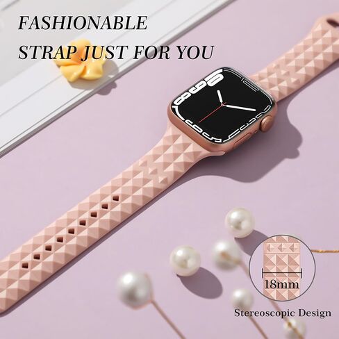 3 Pack Designer Straps Compatible With Apple Watch Band 38mm 40mm 41mm 42mm 44mm 45mm 46mm 49mm, Soft Silicone Band Compatible With iWatch Apple Watch Ultra 2/Series 10 9 8 7 6 5 4 3 2 1/SE/Ultra in Saudi Arabia