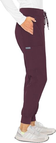 Med Couture Scrub Jogger Pants for Women, Seamed Bottoms with 4 Spacious Pockets MC8721 in Saudi Arabia