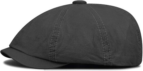 Croogo الكلاسيكية موزع الصحف قبعات للرجال الصيف قبعة جولف خمر قبعة مسطحة اللبلاب سائقة أجرة القيادة قبعة الصيد 8 لوحة بيكر بوي القبعات in Kuwait