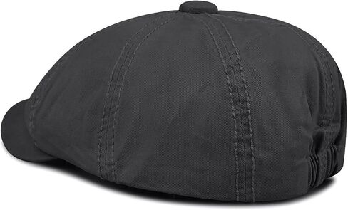 Croogo الكلاسيكية موزع الصحف قبعات للرجال الصيف قبعة جولف خمر قبعة مسطحة اللبلاب سائقة أجرة القيادة قبعة الصيد 8 لوحة بيكر بوي القبعات in Kuwait