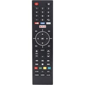 Remote Control Fit for Most Element Smart TV ELSW3917BF E4SFT5017 E4STA5017 ELSJ5017 WE50UB4417