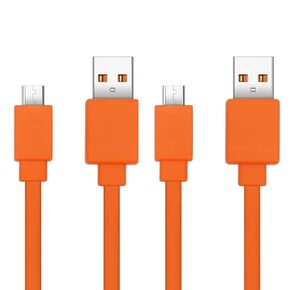 Charging Charger Cable Cord Compatible with Ring Enabled Video Doorbell (Released in 2020) 2/3/3 Plus/ 4, Peephole Cam, Doorbell Pro, Camera Battery 3.3ft 2 Pack Replacement Power Cord