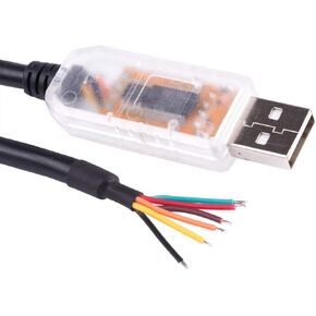 USB to RS485 Level Serial UART Converter Cable FT232RL Chipset 6 Way Wire End Stripped Cable USB-RS485-WE-1800-BT