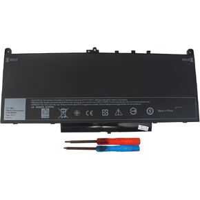 SKY BOY J60J5 Battery Compatible with Dell Latitude 14 7470 E7470 Latitude 12 7270 E7270 R1V85 451-BBSX 451-BBSY 451-BBSU MC34Y 0MC34Y 242WD 1W2Y2 PDNM2 GG4FM 7.6V 55WH Laptop NoteBook Batteries