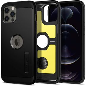Spigen Tough Armor [Extreme Protection Tech] Designed for iPhone 12 Pro Max Case (2020) - Metal Slate