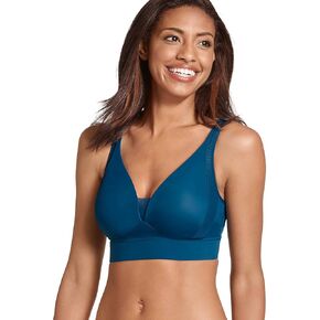 Jockey Women's Bra Forever Fit V-Neck Molded Cup Lace Bra
