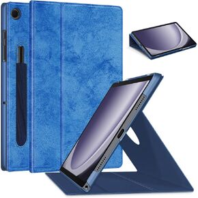 Case for Samsung Galaxy Tab A9+ / A9 Plus 11 Inch 5G 2023 SM-X210/X215/X216/X218, 360 Rotating Protective Cover with Auto Sleep/Wake,Pink